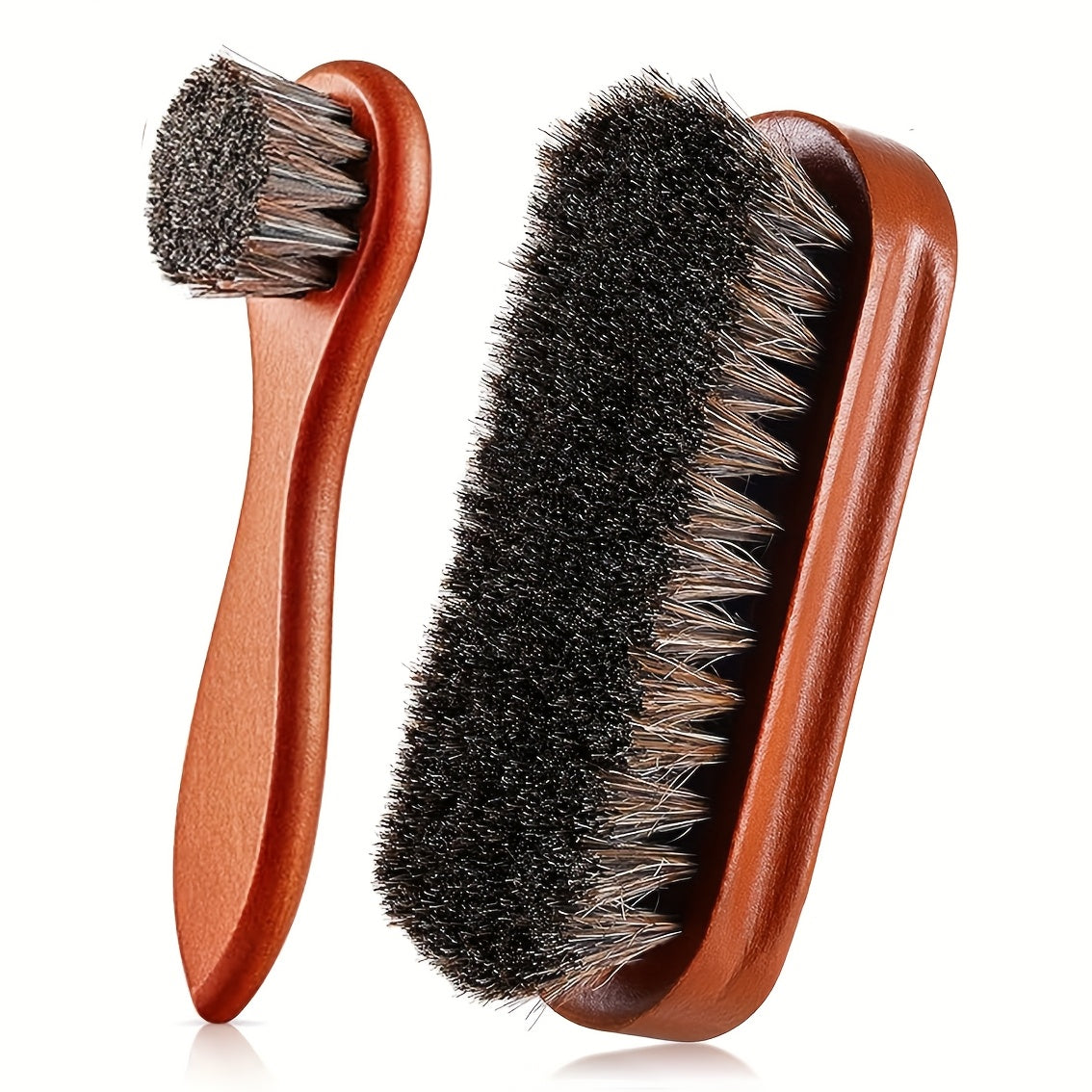 Horsehair Shine Shoes Brush Kit