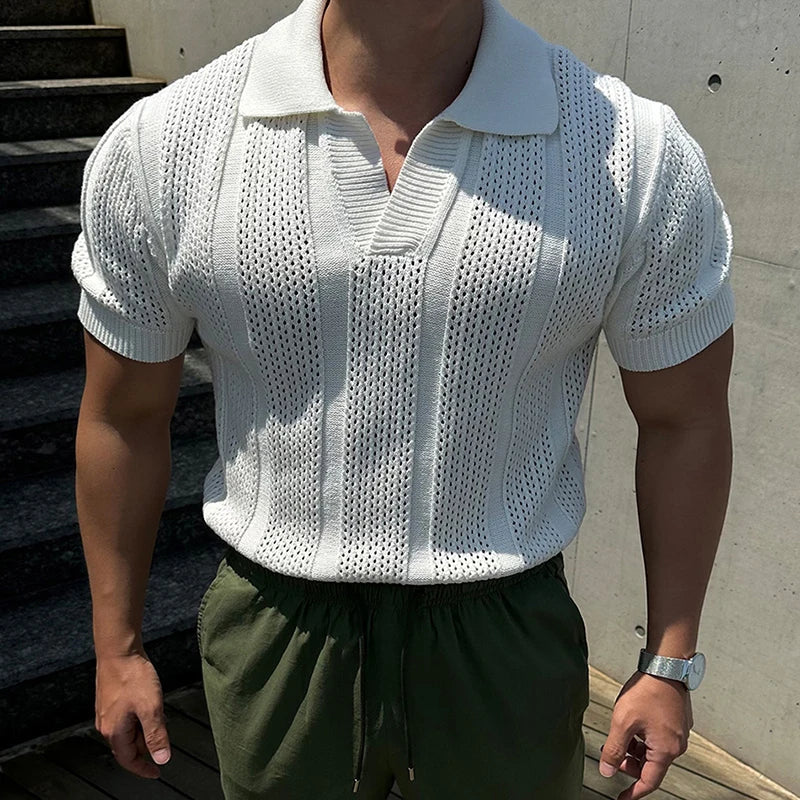 Men’s Mesh Polo Shirt